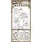 Stampers Anonymous Tim Holtz® Mini Layered Stencil Set #19